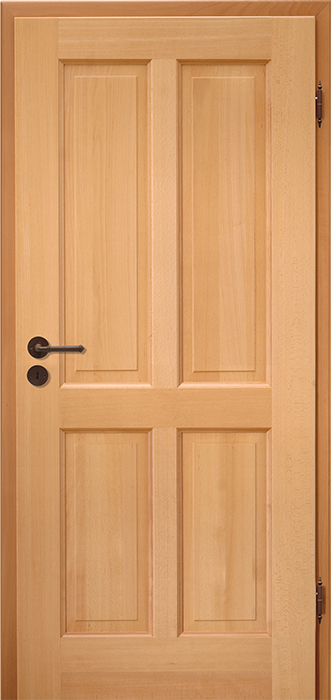 CASTELL 4CA Buche Astfrei, Ungebürstet, Natur Lackiert