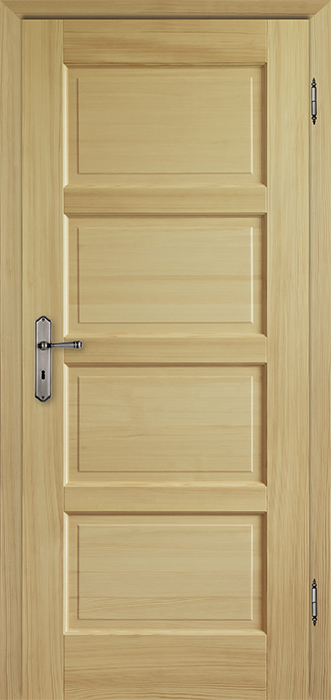 CASTELL 5CA Fichte Astfrei, Ungebürstet, Natur Lackiert