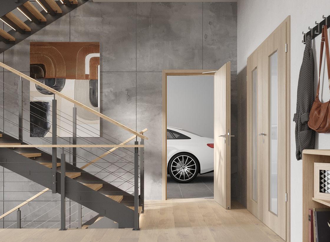 Magazin Beitrag Garagenverbindungstüren Treppenhaus Web