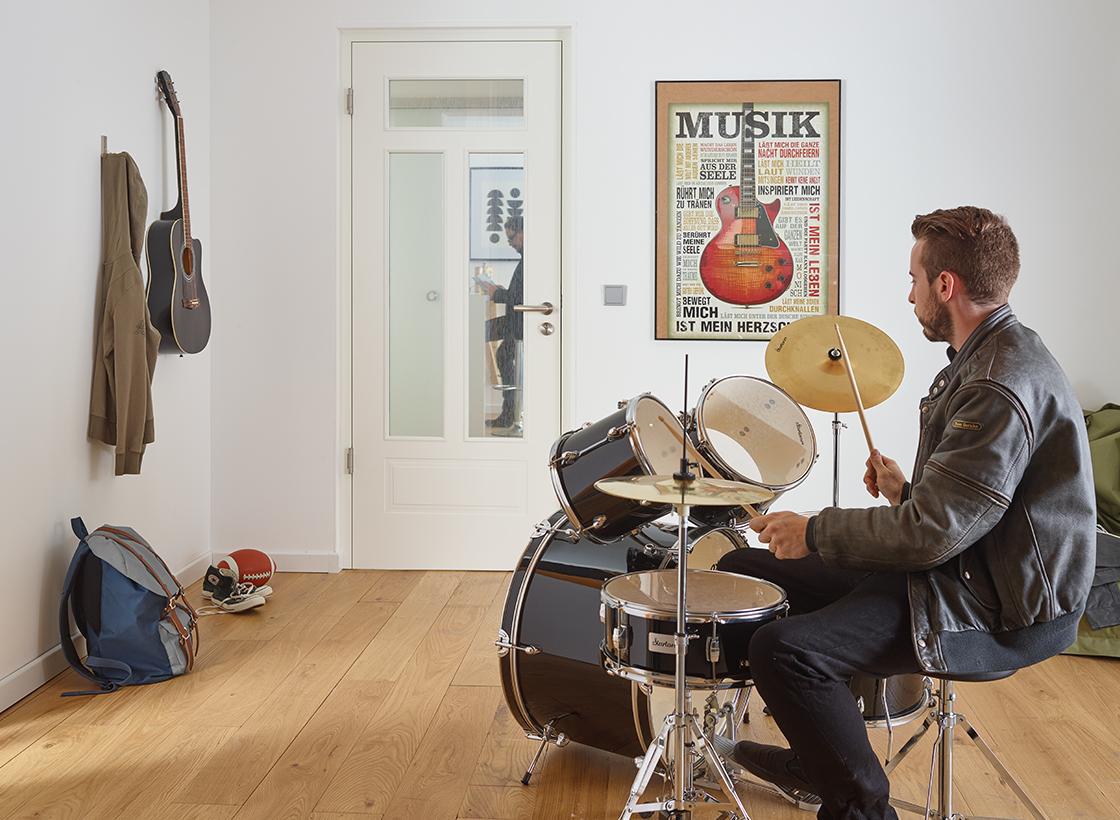Magazin Beitrag Schallschutz Schlagzeug