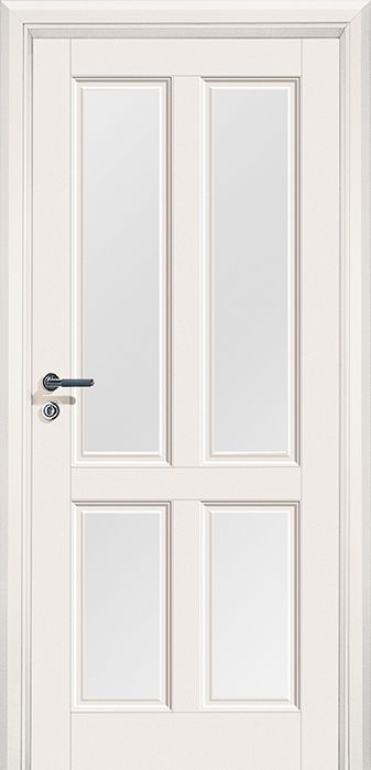 PALAIS D6 Weiss Seidenmatt SATINIERT