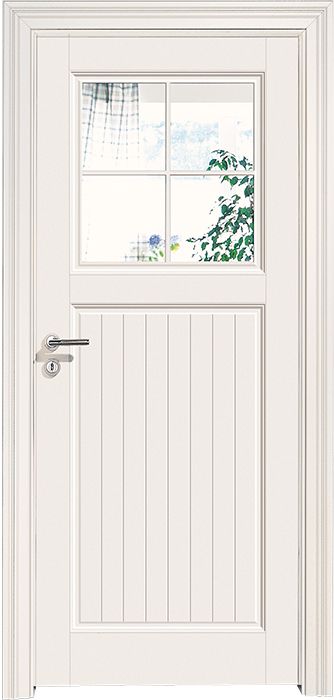 PALAIS E1 Weiss Seidenmatt Klar