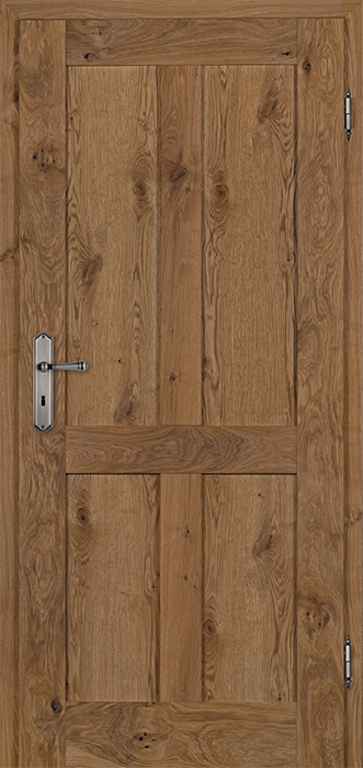 TOSCANA T H4 Eiche Astig, Ungebürstet, Geölt